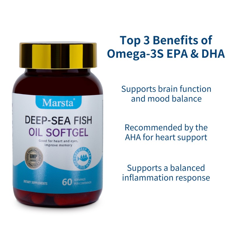 Fish Oil Softgel Manufacturer - Deep Sea Omega 3 EPA DHA