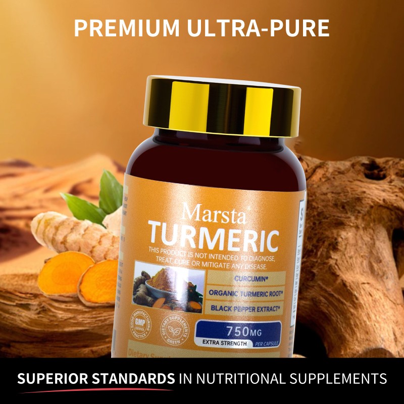 Turmeric Capsules Manufacturer - Curcumin Black Pepper Absorption