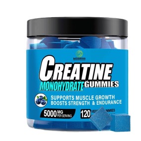 Sport Creatine Gummies Supplier - 5g Energy Boosting Custom