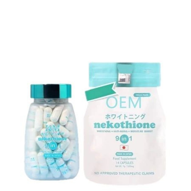 Glutathione Capsule Manufacturer - 9 in 1 Skin Whitening