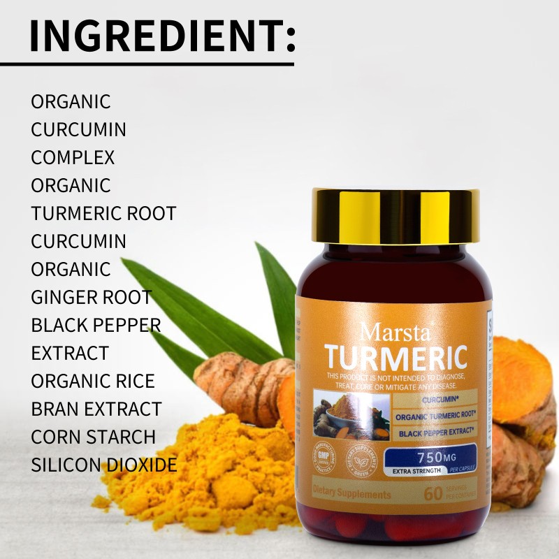 Turmeric Capsules Manufacturer - Curcumin Black Pepper Absorption