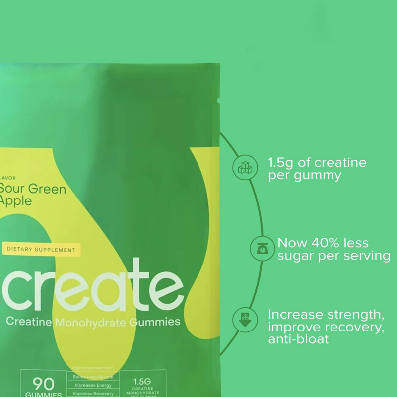 Creatine Monohydrate Gummy Supplier - Health Food Grade Immune