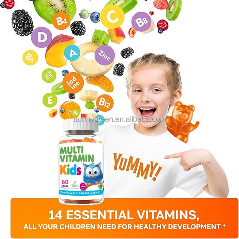 Kids Gummy Vitamins Factory - Children Multivitamin OEM