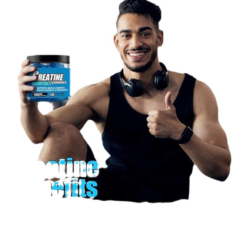 Sport Creatine Gummies Supplier - 5g Energy Boosting Custom