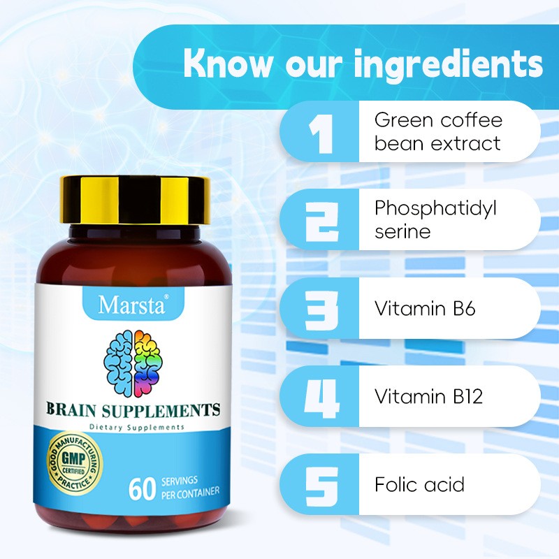 Brain Supplements Capsules Manufacturer - Cognitive Function Boost