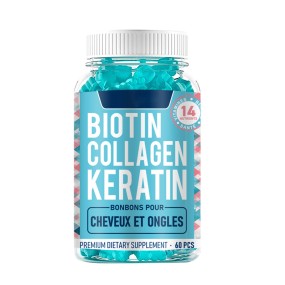 Biotin Gummies Manufacturer - Sugar Free Hair Nail Collagen