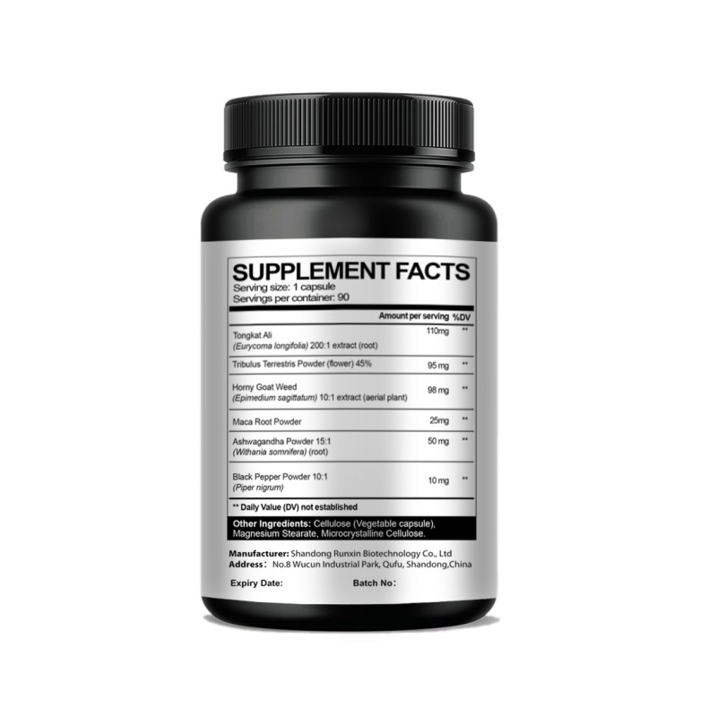 Panax Ginseng Capsules Factory - Herbal Supplements Direct