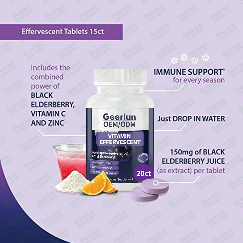 Herbal Effervescent Tablets Factory - Immunity Metabolism Boost