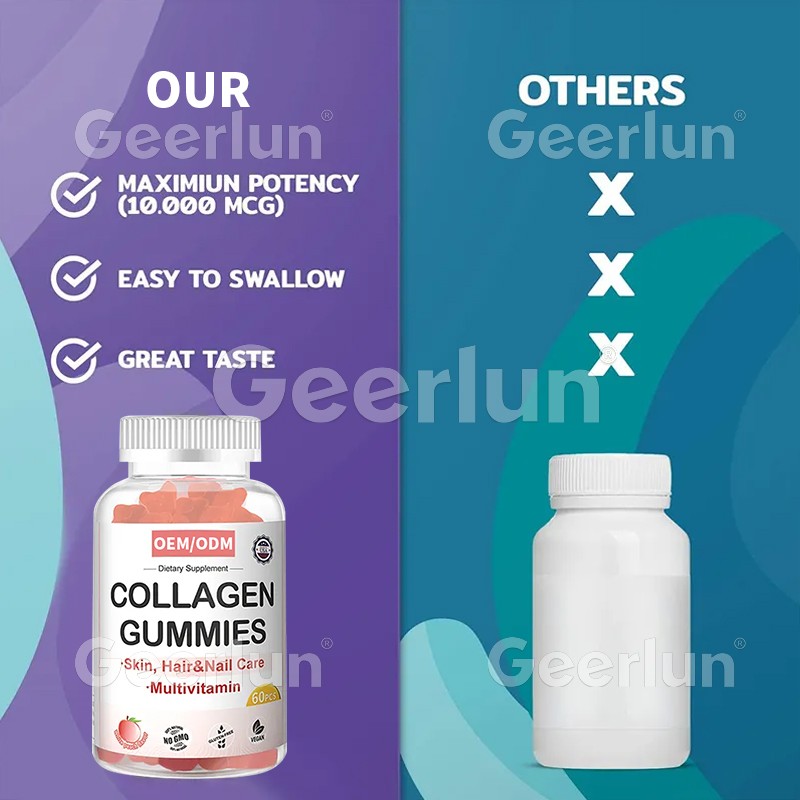 Skin Whitening Gummies Factory - Multivitamin Collagen Beauty