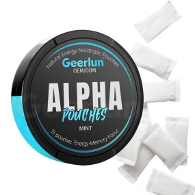 Guarana Energy Pouches Factory - Natural Caffeine Nootropic Focus