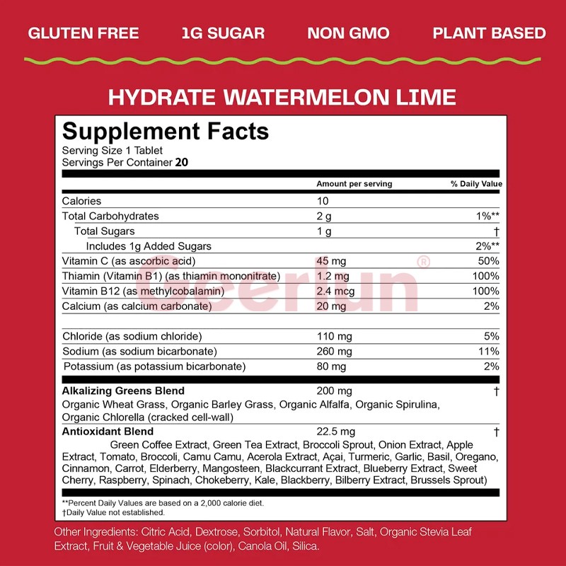 Hydration Effervescent Tablets Manufacturer - Multivitamin Recovery