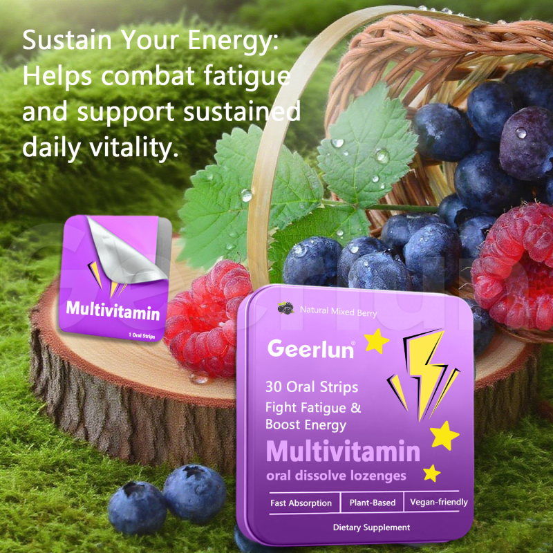 Multivitamin Oral Strips Supplier - Fast Absorption Vegan