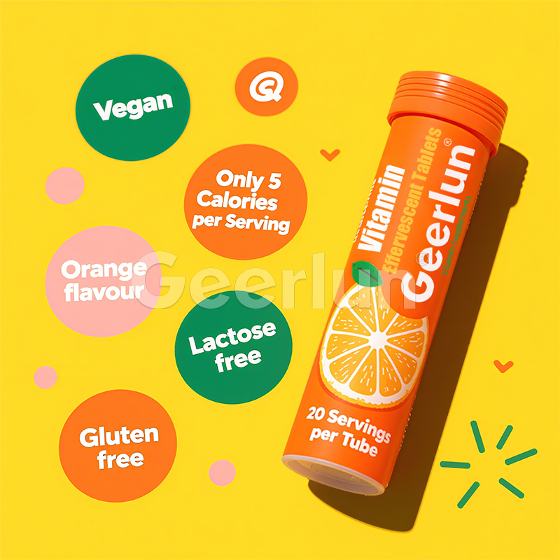 Vitamin C Effervescent Tablets Manufacturer - Electrolyte Hydration