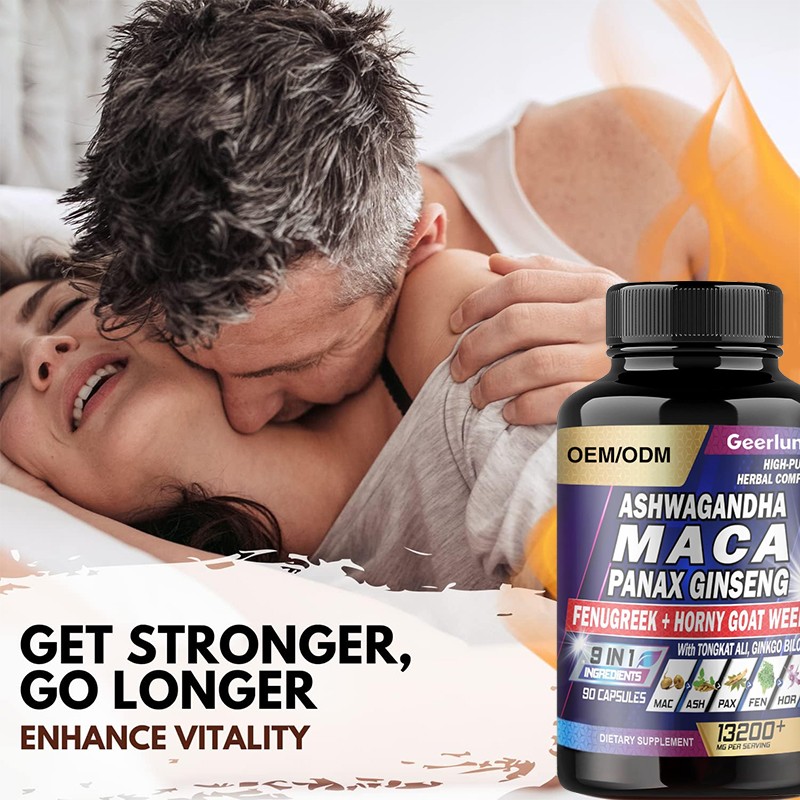 Maca Capsules Factory - Strength Vitality Energy Boost
