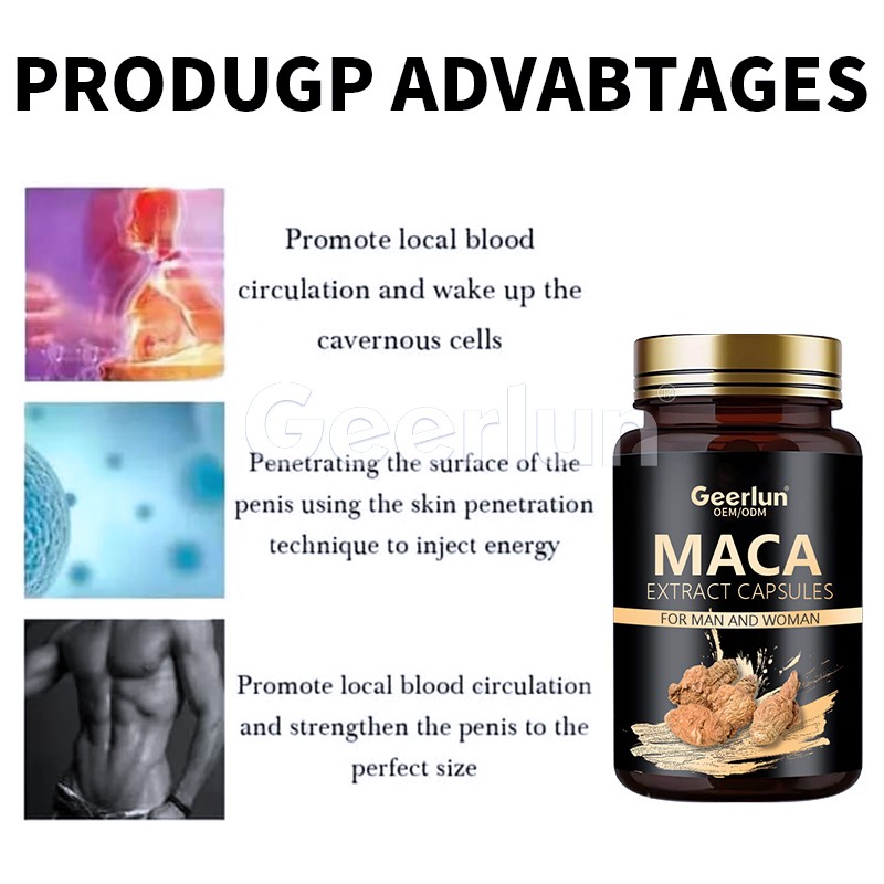 Maca Root Capsules Supplier - Organic Energy Herbal