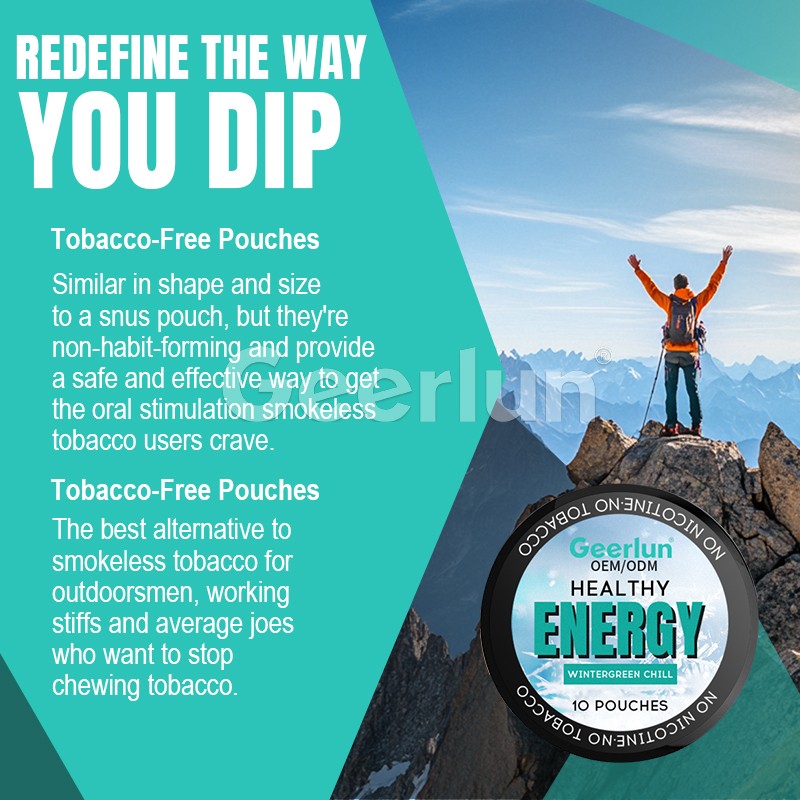 Caffeine Pouches Factory - Vitamin B12 Brain Booster