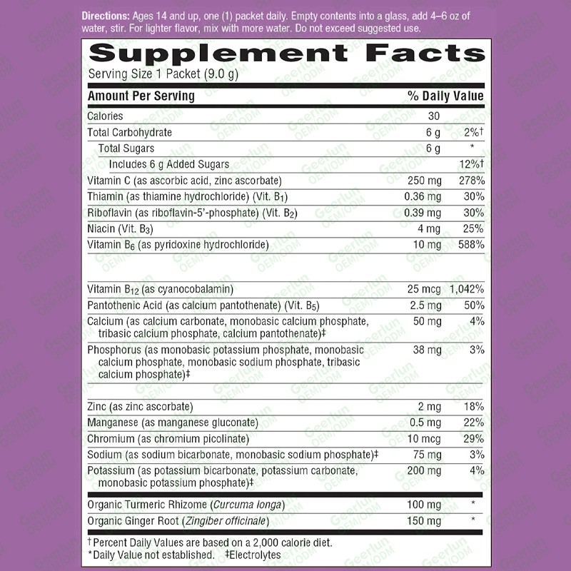 Herbal Effervescent Tablets Factory - Immunity Metabolism Boost