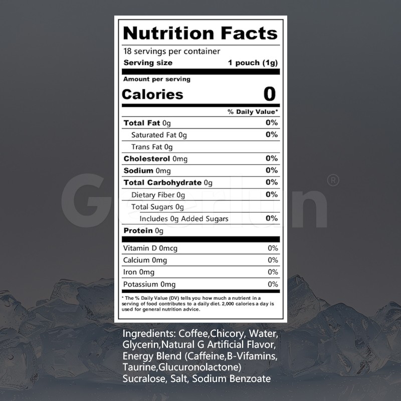 Cognitive Pouches Manufacturer - Mental Focus Support Custom