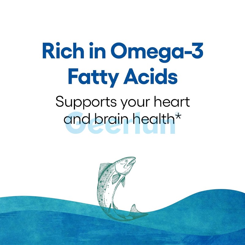 Omega 3 Softgels Supplier - Brain Memory Immunity Fish