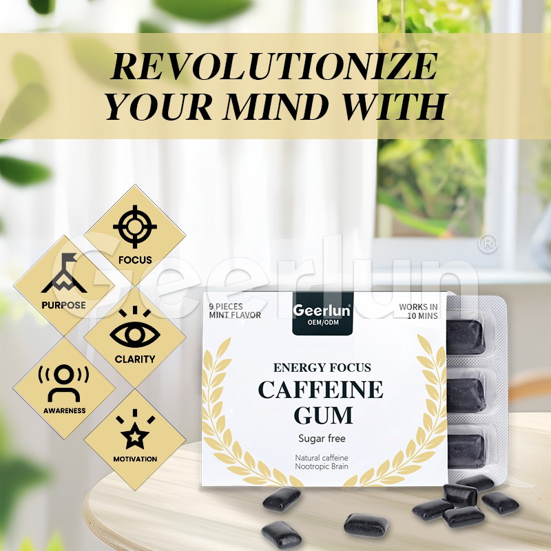 Energy Focus Gum Manufacturer - Sugar Free Mental Clarity