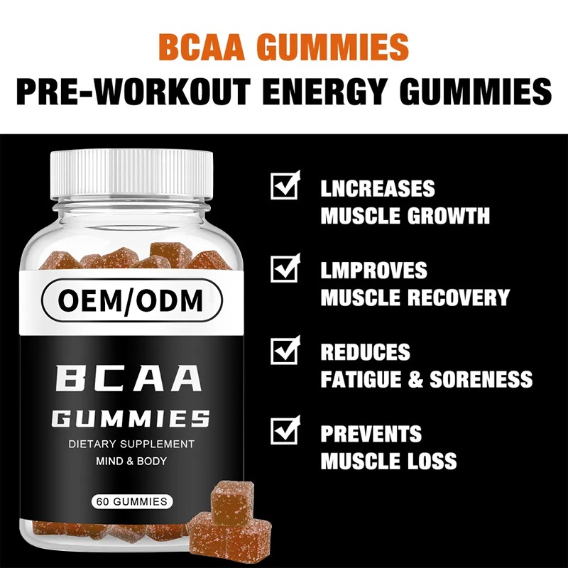 BCAA Gummies Supplier - Halal Vegan Muscle Growth
