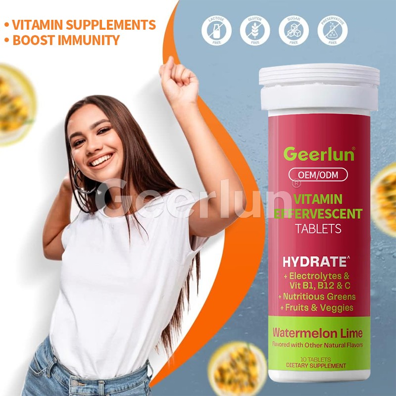 Hydration Effervescent Tablets Manufacturer - Multivitamin Recovery