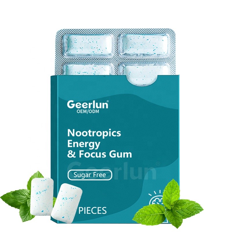 Caffeine Chewing Gum Factory - Natural Nootropic Energy Focus