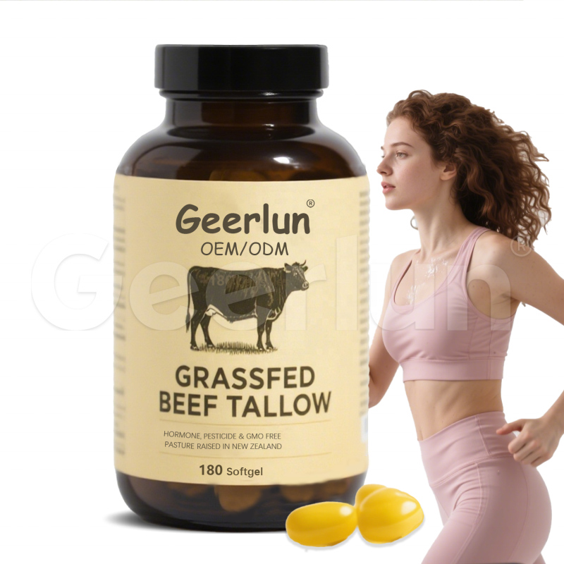 Beef Tallow Softgel Manufacturer - Vegan Skin Hydration Energy