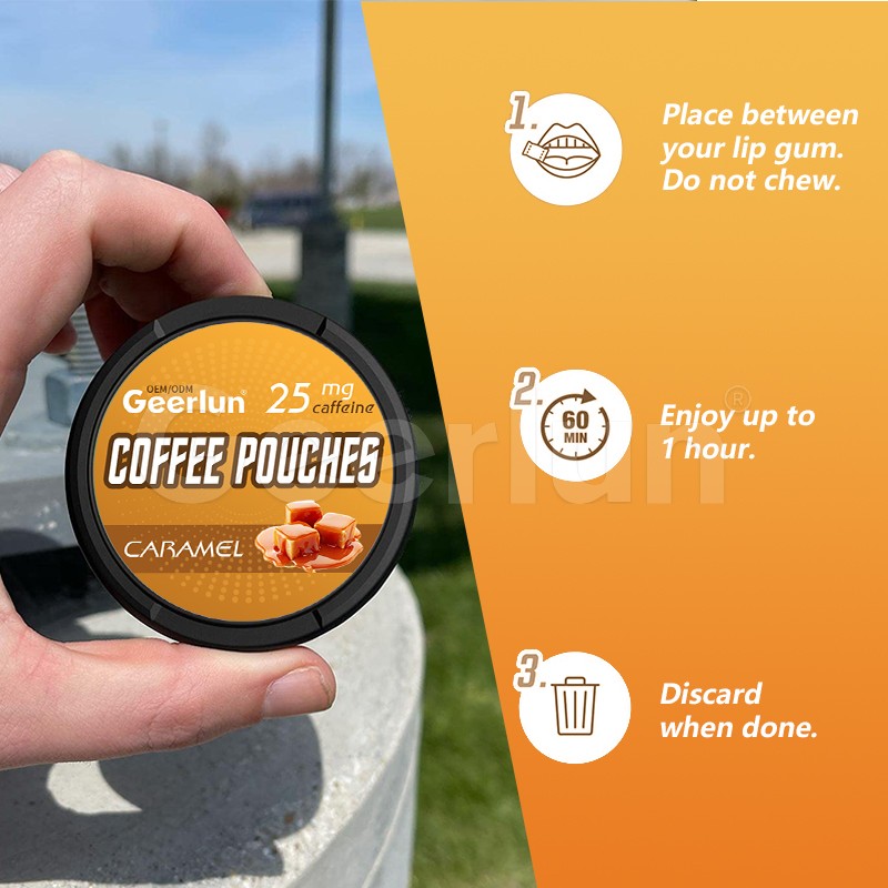 Coffee Pouches Supplier - Natural Focus Enhancer Custom