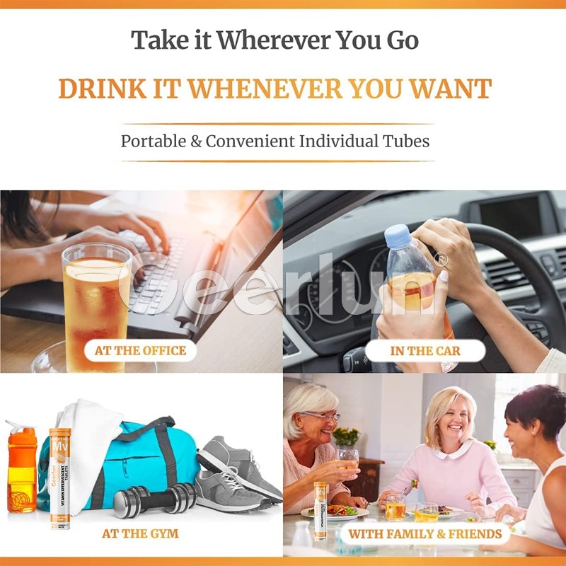 Magnesium Effervescent Tablets Manufacturer - 1000mg Immune Support