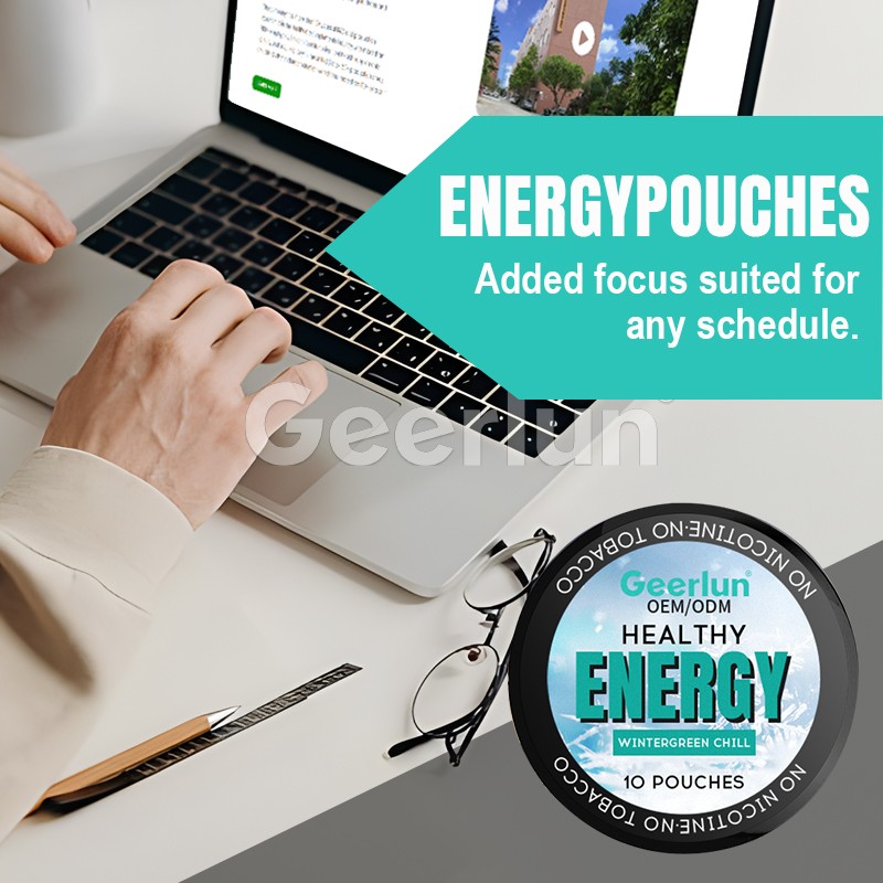 Caffeine Pouches Factory - Vitamin B12 Brain Booster