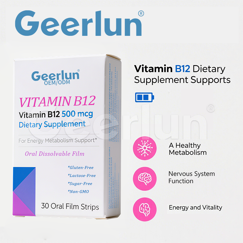 Vitamin B12 Oral Strips Supplier - Energy Metabolism Dietary