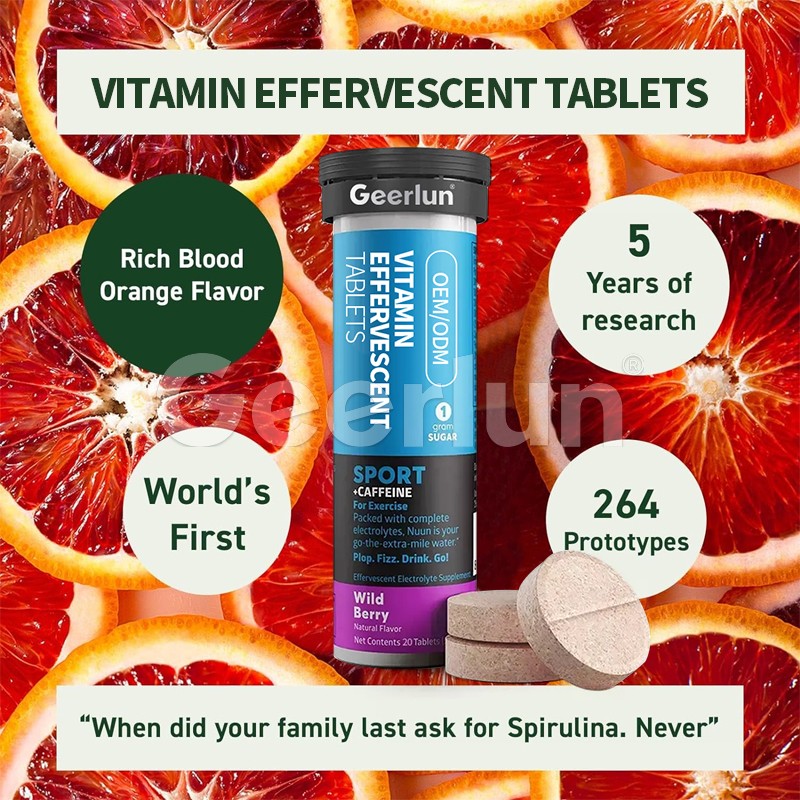 Caffeine Electrolyte Tablets Supplier - Sport Exercise Immune