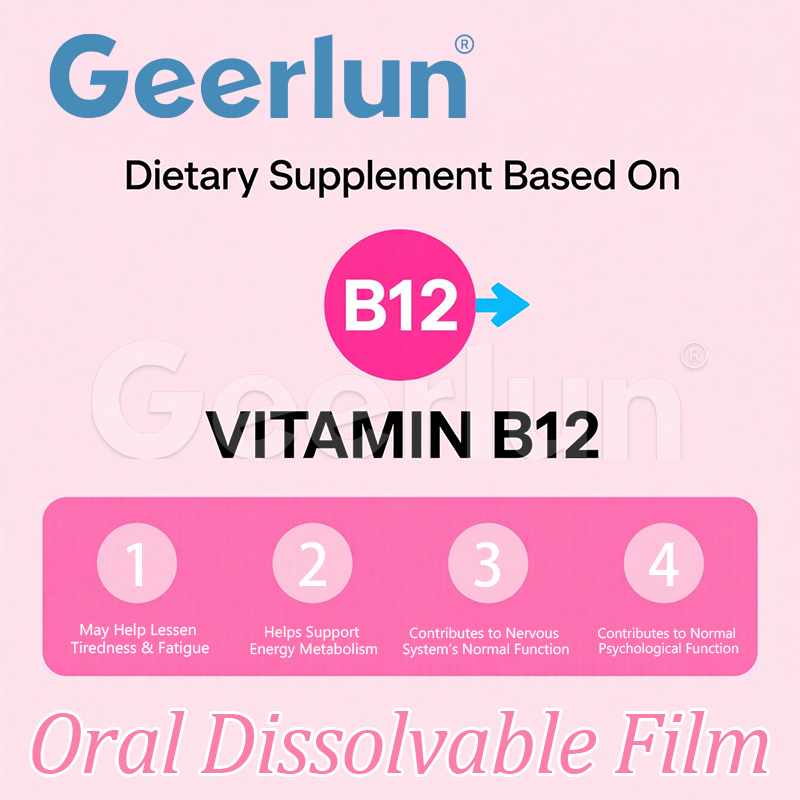 Energy Oral Film Manufacturer - Metabolism B12 Dissolvable