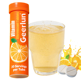 Vitamin C Zinc Effervescent Tablets Supplier - Immune Energy Boost