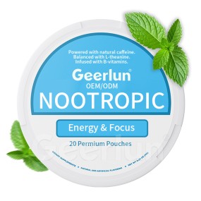 Caffeine Pouches Factory - Natural L-Theanine Focus Enhance