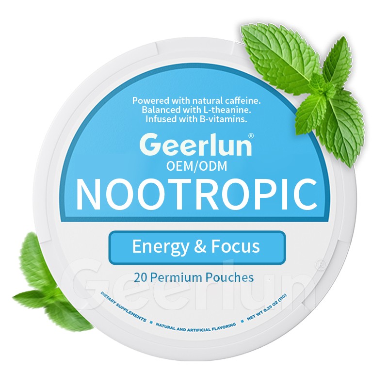 Caffeine Pouches Factory - Natural L-Theanine Focus Enhance