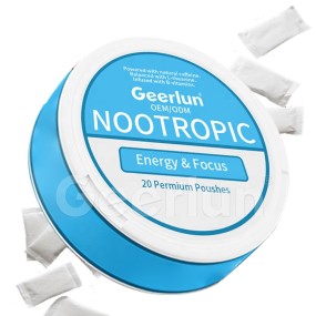 Nootropic Pouches Factory - Caffeine L-Theanine Energy