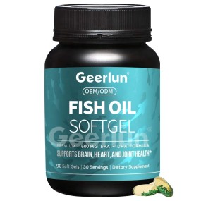 Salmon Oil Softgels Manufacturer - Memory Focus Brain Health