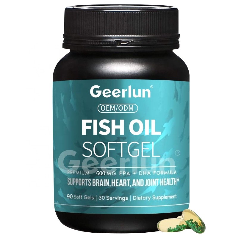Salmon Oil Softgels Manufacturer - Memory Focus Brain Health