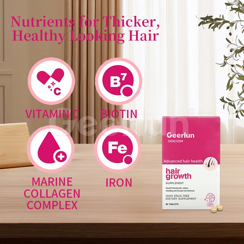 Hair Growth Tablets Supplier - Women Thinning Hair Reduce