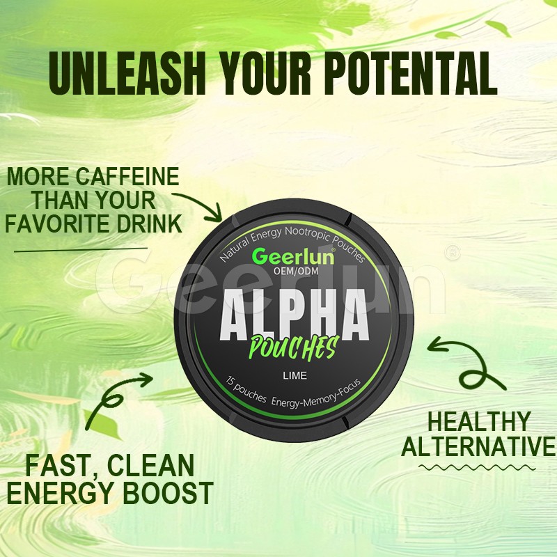 Caffeine Pouches Manufacturer - Natural Taurine Focus Enhance