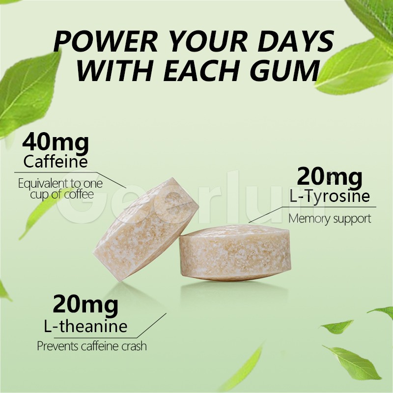 Energy Focus Gum Manufacturer - Natural L-Theanine Boost