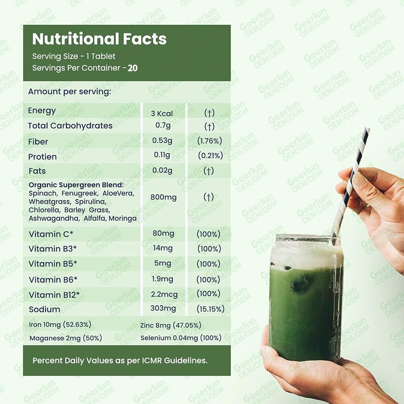 Iron Effervescent Tablets Factory - Brain Health Immunity Boost