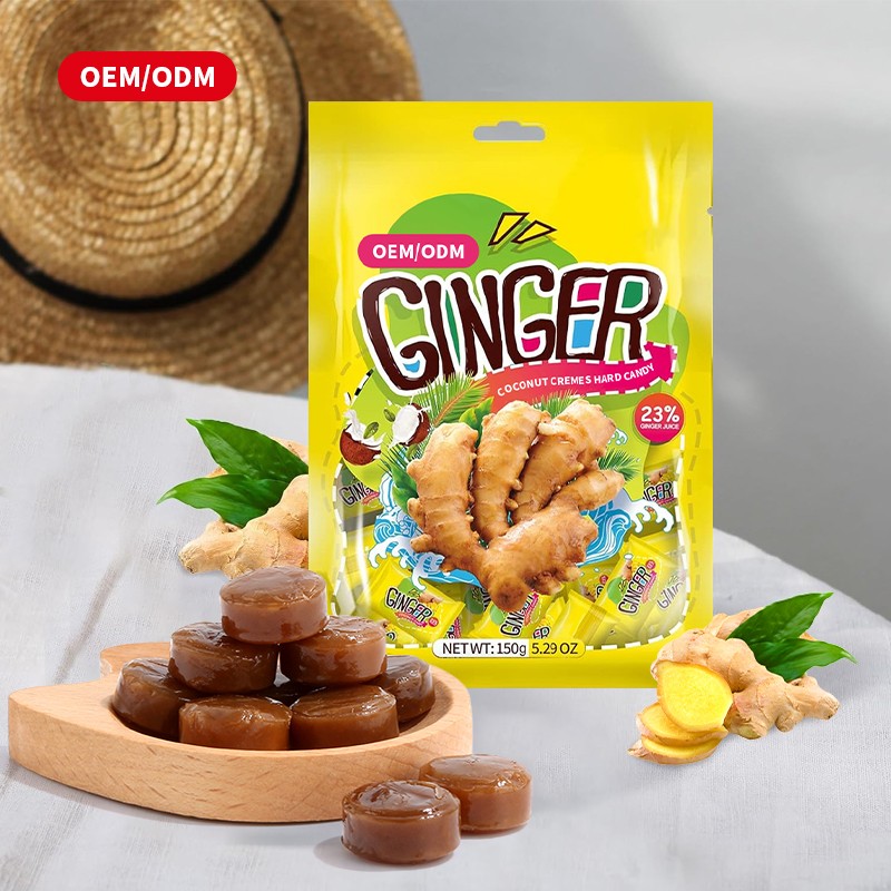 Ginger Hard Candy Manufacturer - Metabolism Increase Coconut