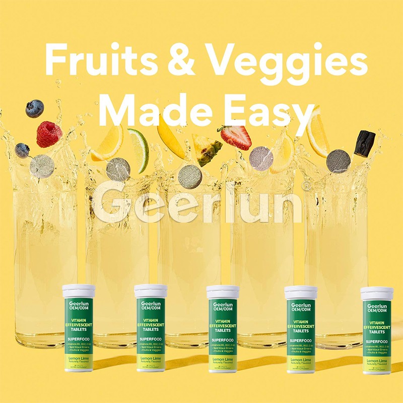 Vitamin Effervescent Tablets Manufacturer - Rich Vitamins Brain