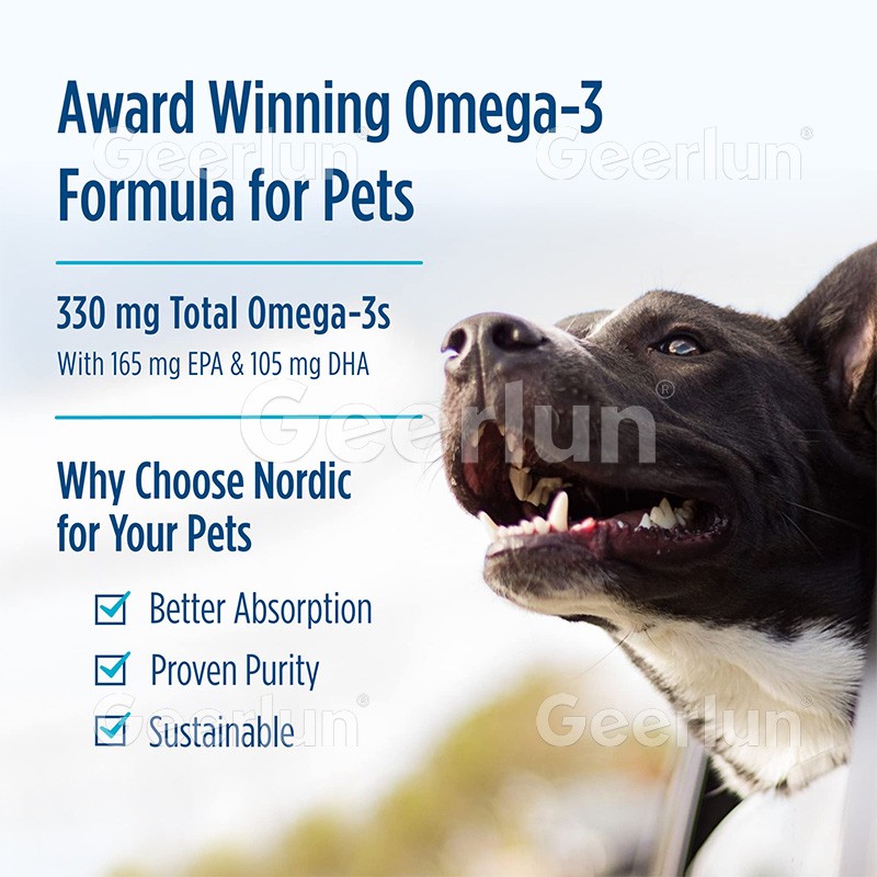 Omega-3 Pet Drops Manufacturer - Unflavored Cats Dogs