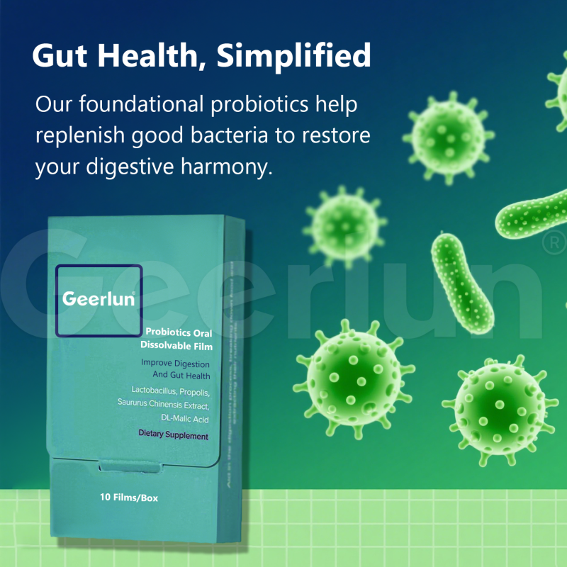 Probiotic Oral Films Factory - Digestive Support Dissolving