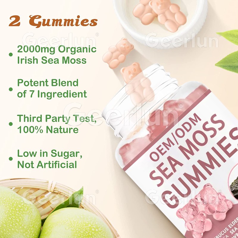 Vitamin C Gummies Supplier - Zinc Sea Moss Immune