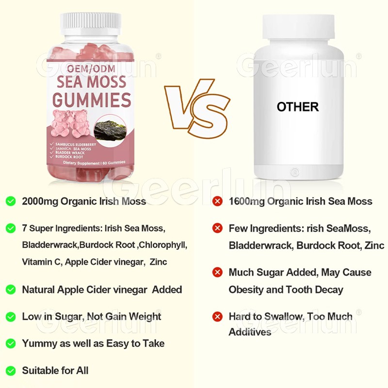 Vitamin C Gummies Supplier - Zinc Sea Moss Immune